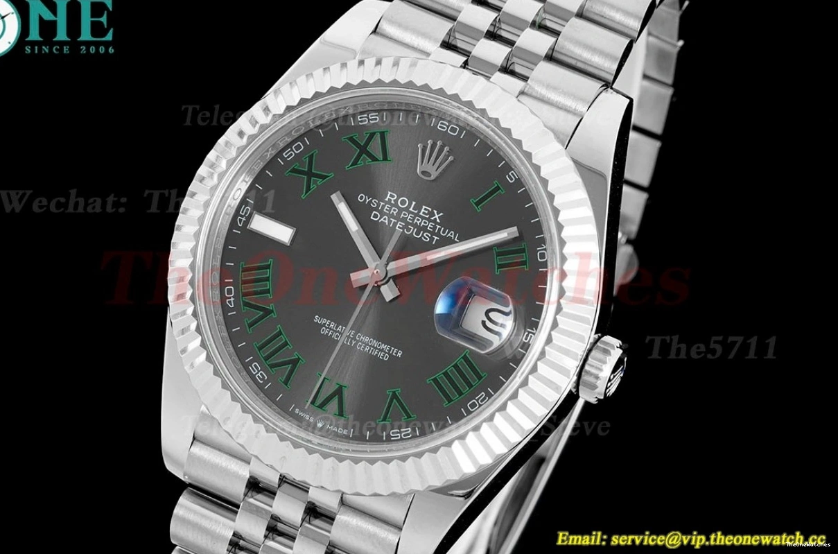 VR3235 SS VRF 41mm Julibee 904L Datejust SS 126334 Rmn Grey 0306